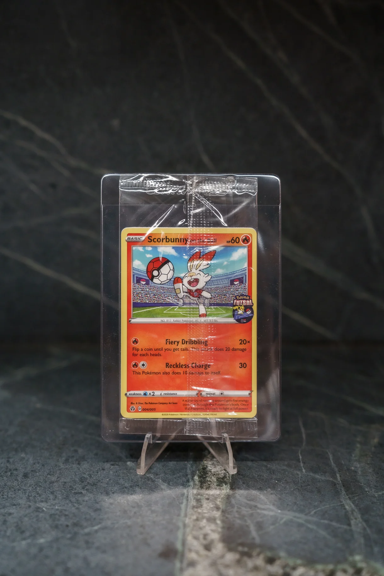 Buy Pokemon Futsal Promo: 004/005 Scorbunny on the Ball - Image 2