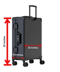 Buy Zion Cases Slab Case Titanium 4 (Carry-on for all airlines)