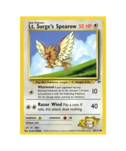 Buy Gym Heroes Unlimited: 083/132 Lt. Surge's Spearow
