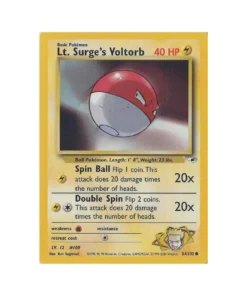 Buy Gym Heroes Unlimited: 084/132 Lt. Surge's Voltorb