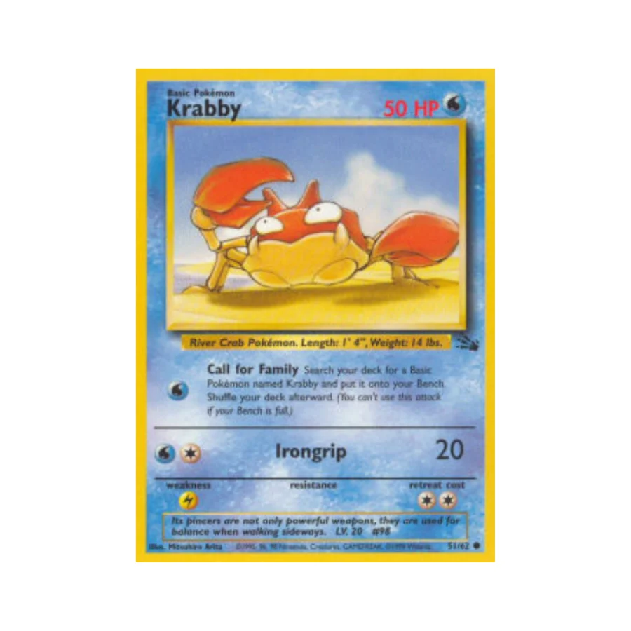 Buy Fossil Unlimited: 51/62 Krabby