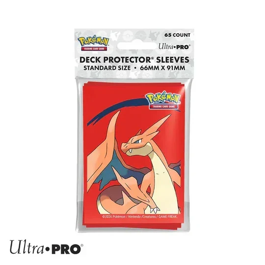 Buy Ultra PRO Deck Protector Sleeves - Mega Charizard Y (65ct)