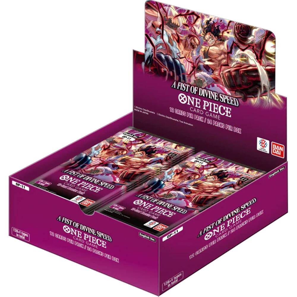 Buy One Piece - A Fist of Divine Speed Booster Box