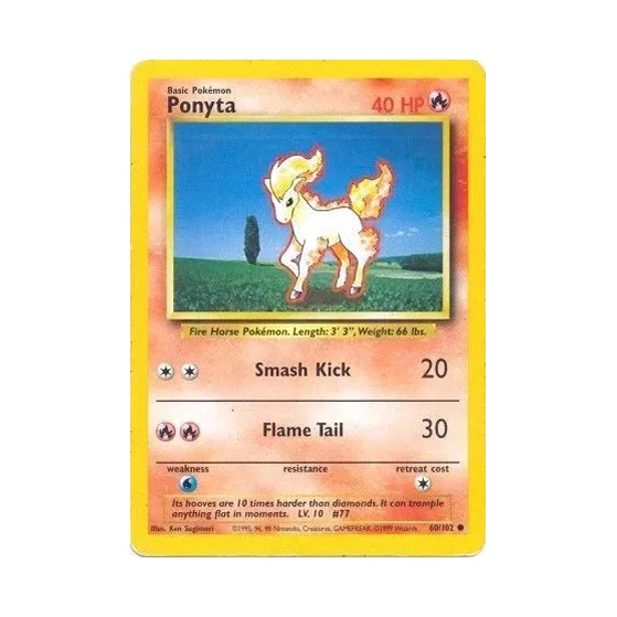 Buy Base Set Unlimited: 060/102 Ponyta