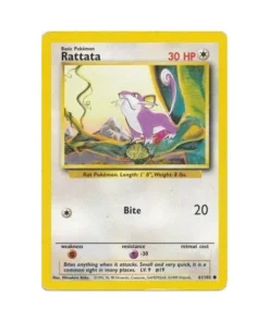 Buy Base Set Unlimited: 061/102 Rattata