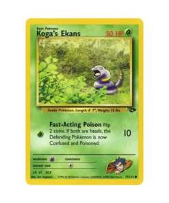 Buy Gym Challenge Unlimited: 077/132 Koga's Ekans