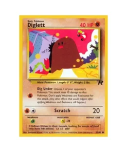 Buy Team Rocket Unlimited: 52/82 Diglett
