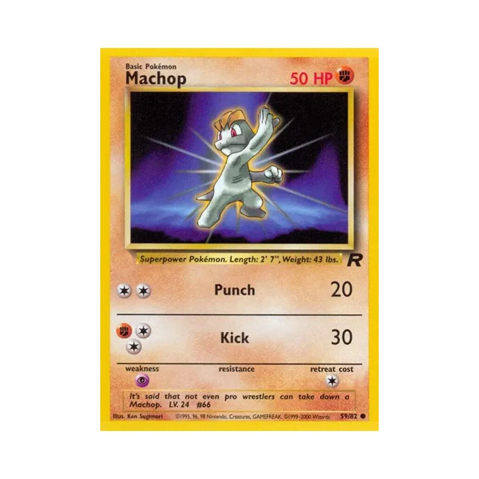 Buy Team Rocket Unlimited: 59/82 Machop