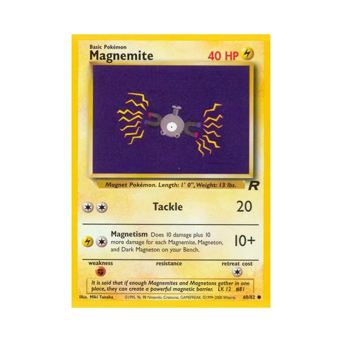 Buy Team Rocket Unlimited: 60/82 Magnemite