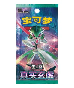 The Pokémon TCG: Mystic & Void Iron Hands: Slim booster pack (Simplified Chinese) contains 5 cards.