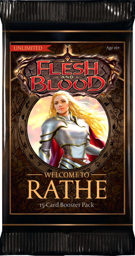 Buy Flesh & Blood - Welcome to Rathe Unlimited Booster Pack