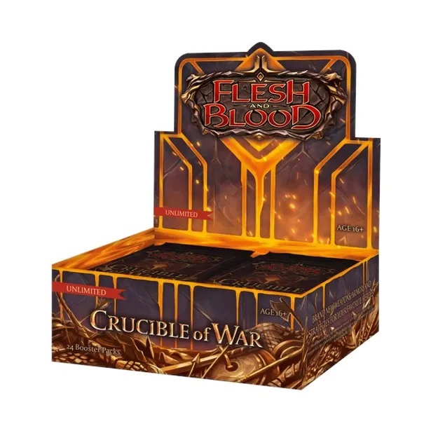 Buy Flesh & Blood - Crucible of War Booster Box - Unlimited Edition