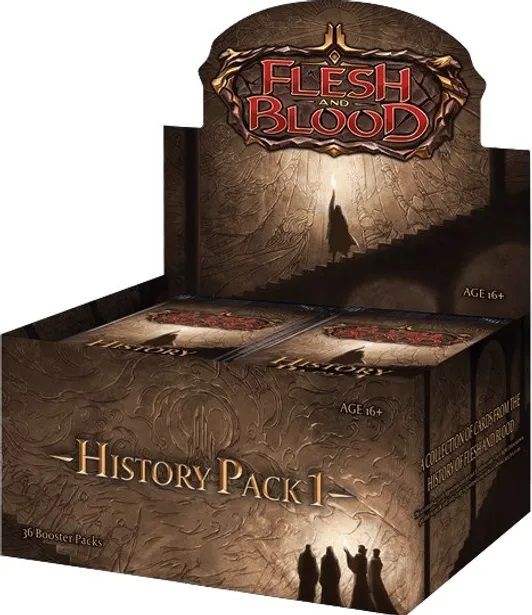Buy Flesh & Blood - History Pack Vol.1 Booster Box - Unlimited Edition
