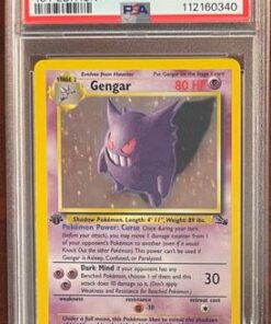 Buy Gengar - 5-62 - 1st Edition - PSA 8