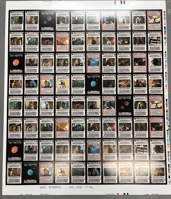 Buy Jabba's Palace Uncut Sheet - Light Side Rares