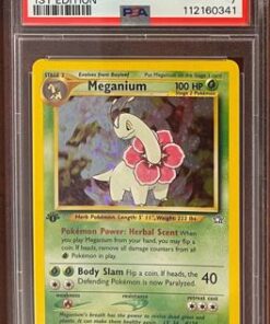 Buy Meganium - 10-111 - 1st Edition - PSA 7