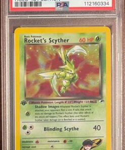 Buy Rocket's Scyther - 13-132 - 1st Edition - PSA 9