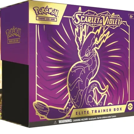 Buy Scarlet & Violet Elite Trainer Box - Miraidon Artwork