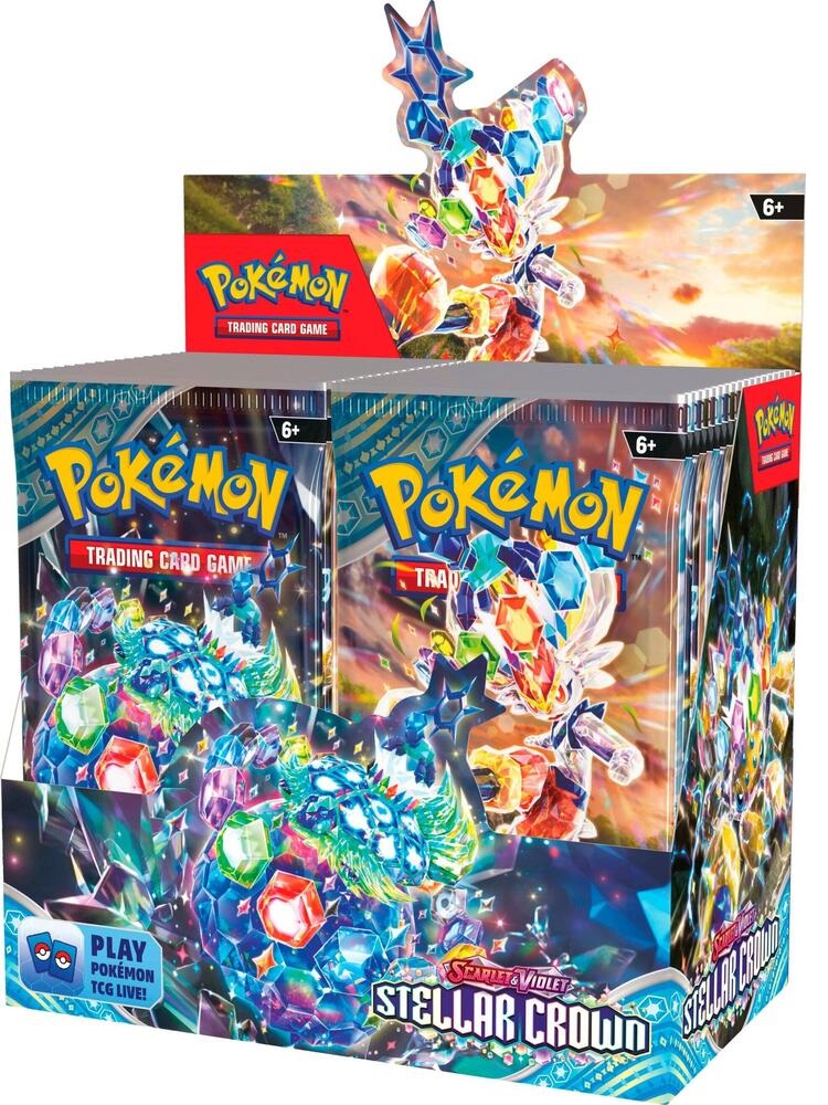 Buy Scarlet & Violet - Stellar Crown Booster Box