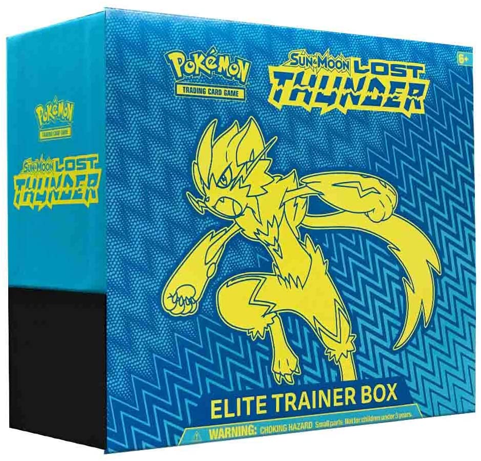 Buy Sun & Moon - Lost Thunder Elite Trainer Box