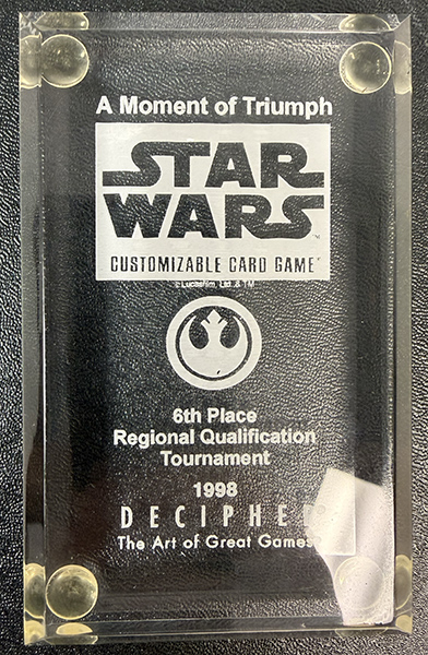 Buy SWCCG Regional Tournament Award