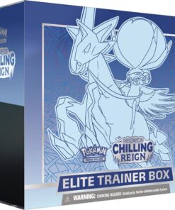 Buy Sword & Shield - Chilling Reign Ice Rider Calyrex Elite Trainer Box