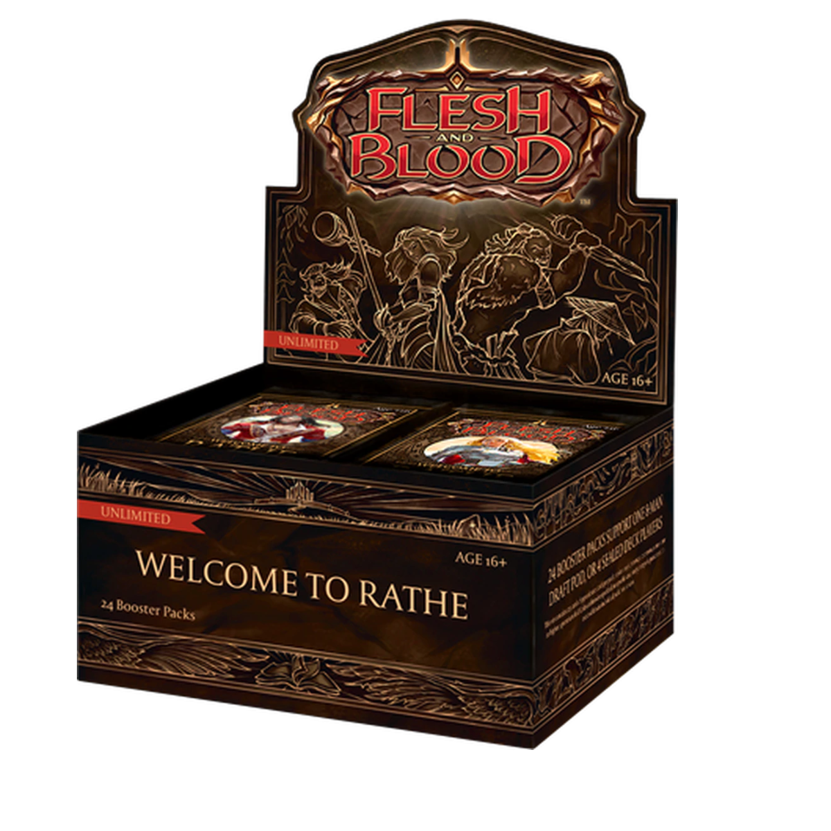 Buy Flesh & Blood - Welcome to Rathe Booster Box - Unlimited Edition
